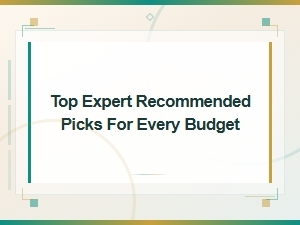 Top Expert Recommended Picks for Every Budget